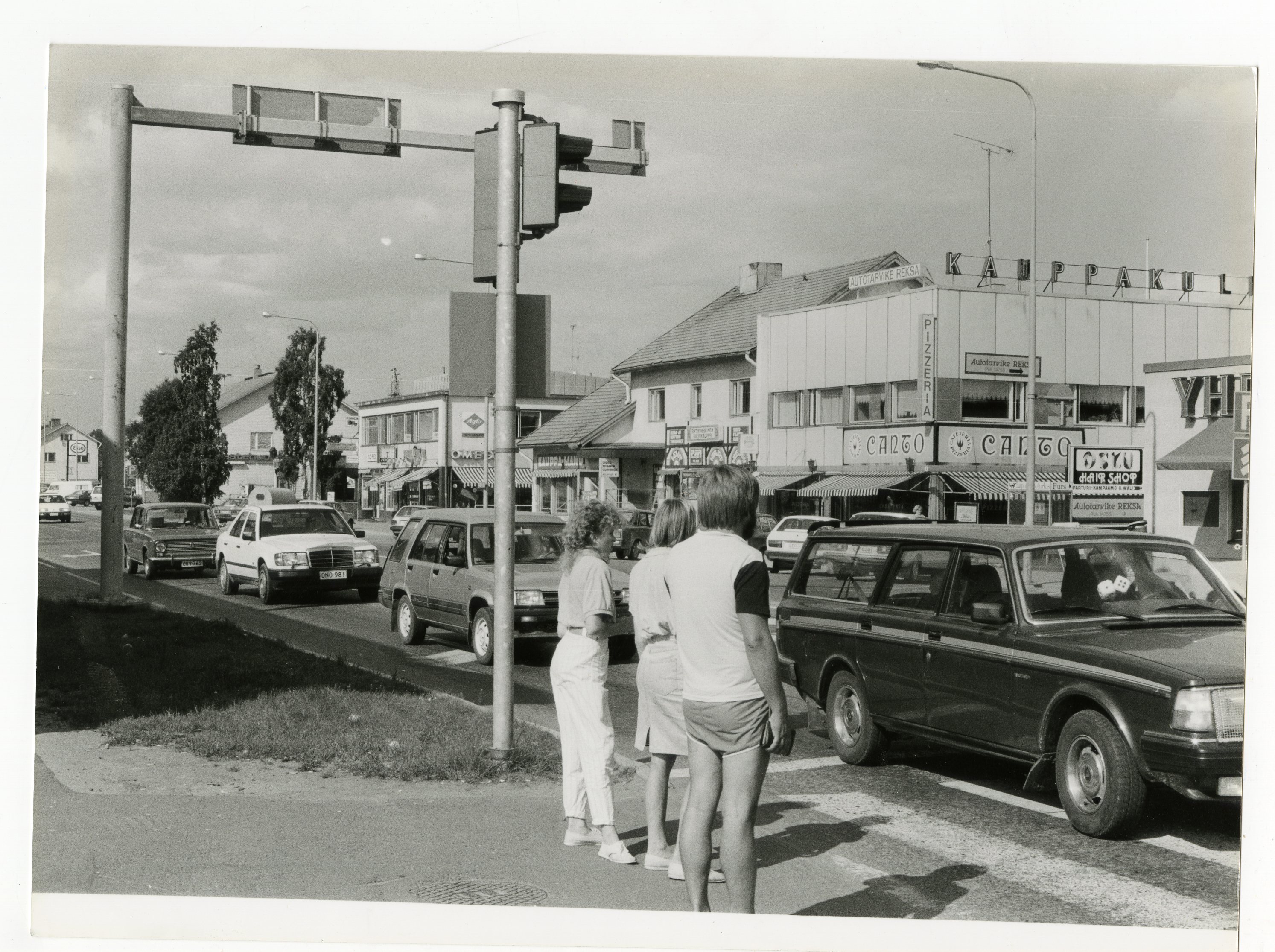31.7.1986. Kuusamossa. Kuva: Mertaniemi Harri