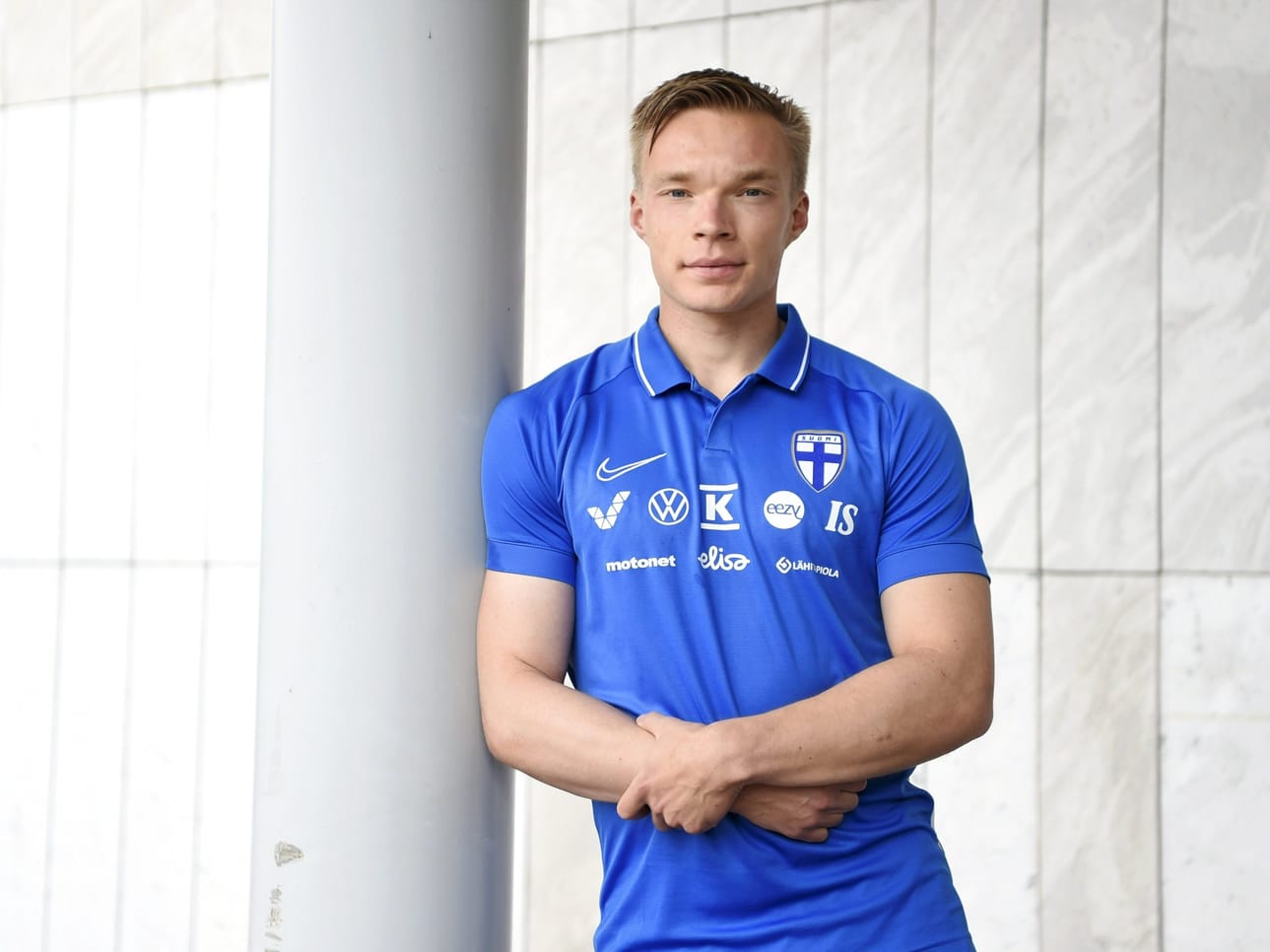 Niskanen siirtyi Englannin kolmanneksi korkeimmalla sarjatasolla pelaavaan Exeteriin kesällä skotlantilaisesta Dundee Unitedista. LEHTIKUVA / ANNI ÅGREN