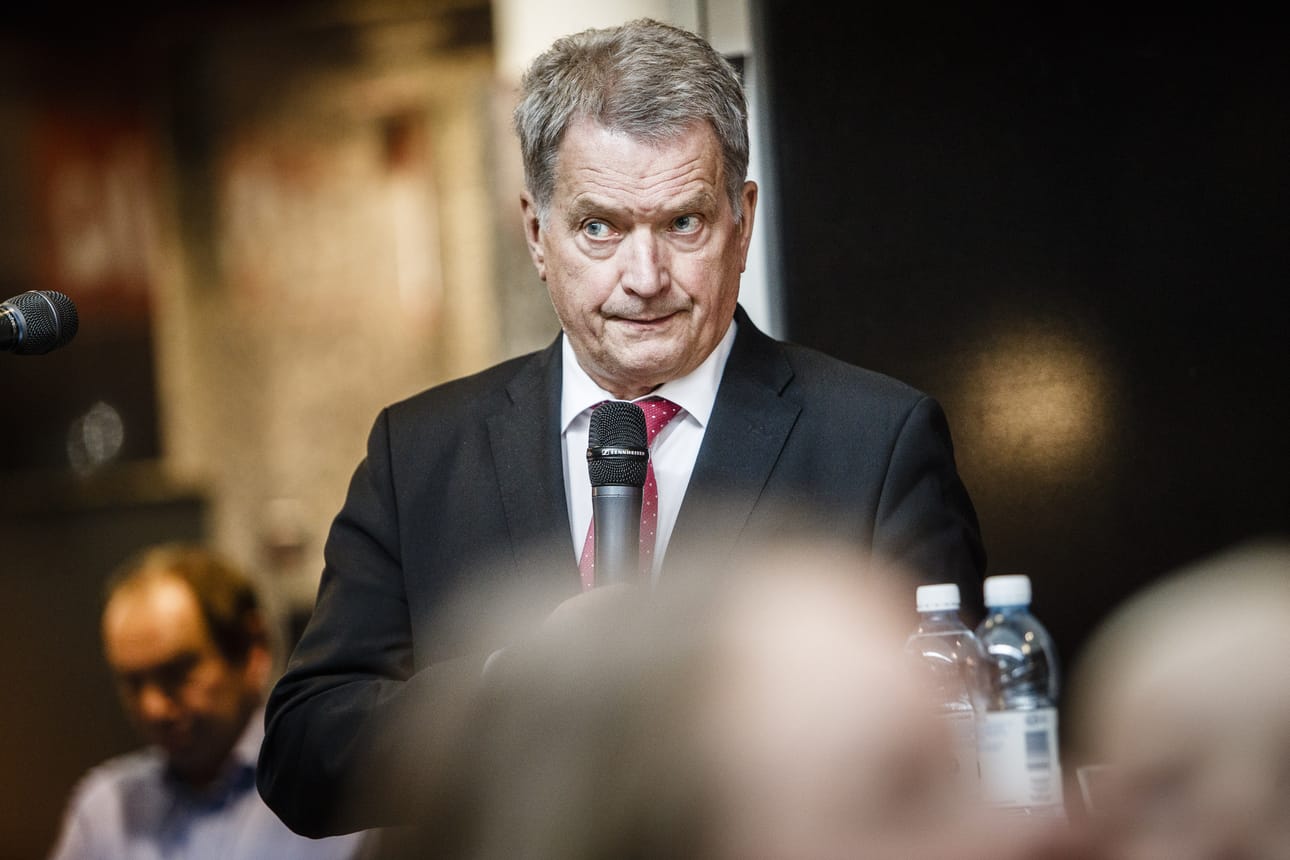 Presidentti Suali Niinistö myönsi hallitukselle eron.