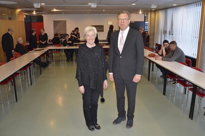 Tapio Harmanen on Kurikan kirkkovaltuuston puheenjohtaja ja Liisa Ala-Käkelä varapuheenjohtaja. KUVA: JAANA ALA-LAHTI