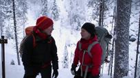 Jääkiipeilyä Posion Korouomassa