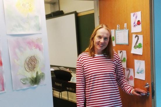 Vaasan Vuoden opettaja 2018 on Hietalahden koulun erityisopettaja Kirsi Rintamäki, jonka työskentelytavoissa korostuvat positiivinen opetusote jämäkkyyttä unohtamatta. Kuva: Pia Timberg