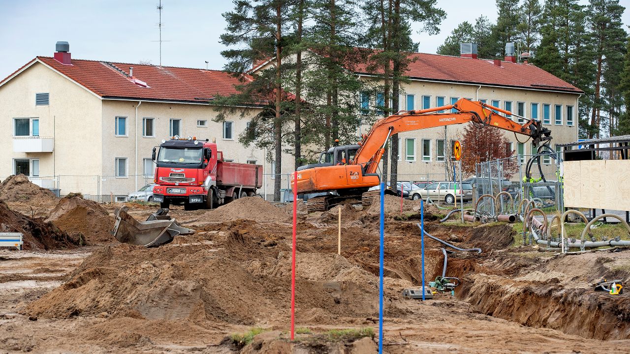 Vihannin koulukeskusta paalutetaan pian