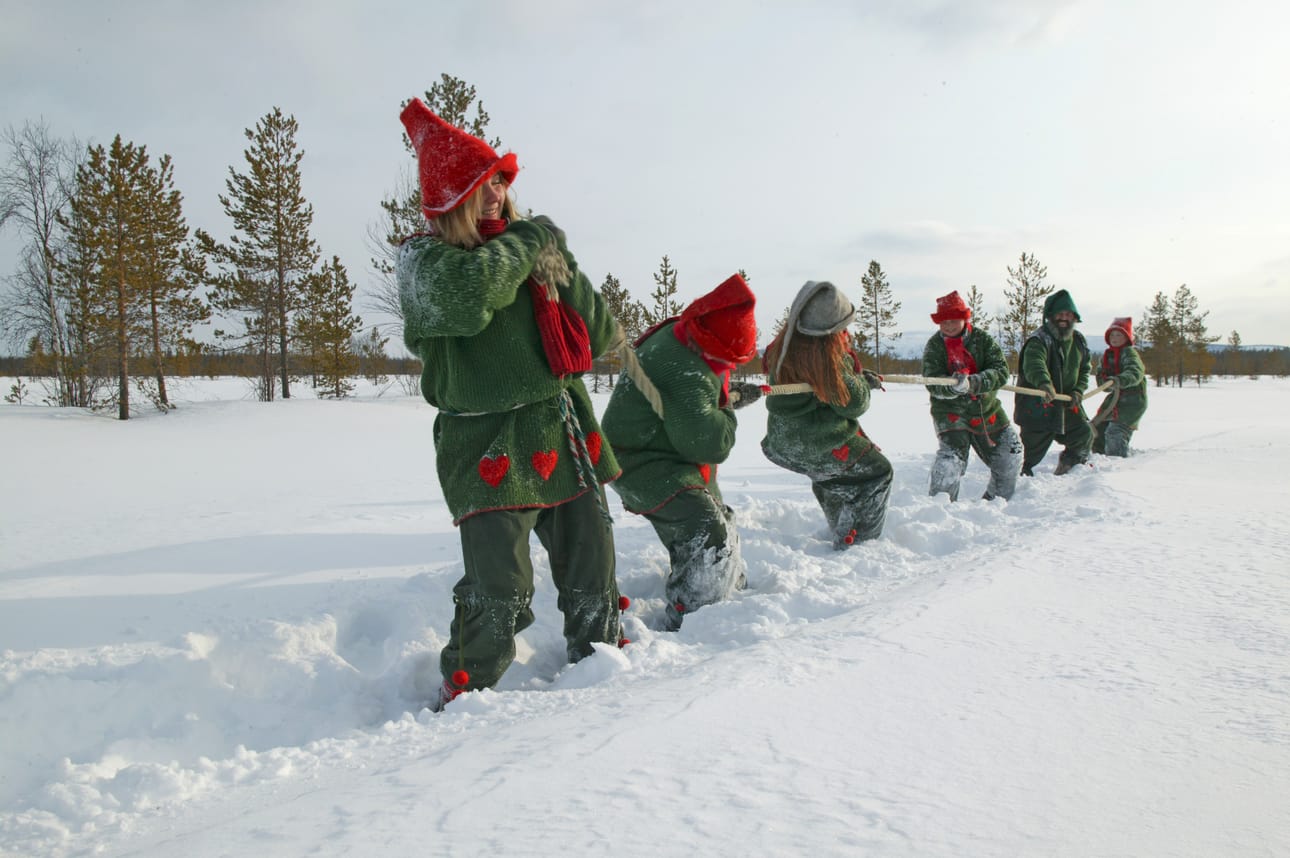 Ensimmäiset osat Tonttulasta avataan Leville tänä keväänä.