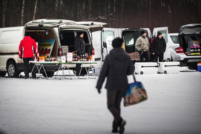Lähiruoan siirtyminen markettien hyllylle on vaikuttanut Vaasan Rekon asiakasmäärään. Kuva: Jarno Pellinen