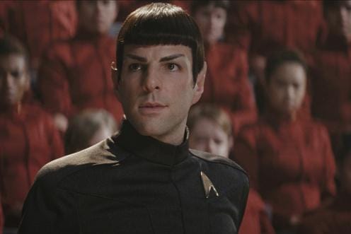 Star Trekissä Spockin roolissa nähdään Zachary Quinto. Elokuva sai neljä Oscar-ehdokkuutta ja yhden Oscarin. KUVA: Hero