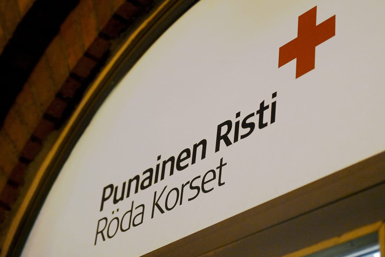 SPR on valmis lähettämään humanitaarista apua perjantaisen maanjäristyksen koettelemaan Marokkoon. LEHTIKUVA / Emmi Korhonen