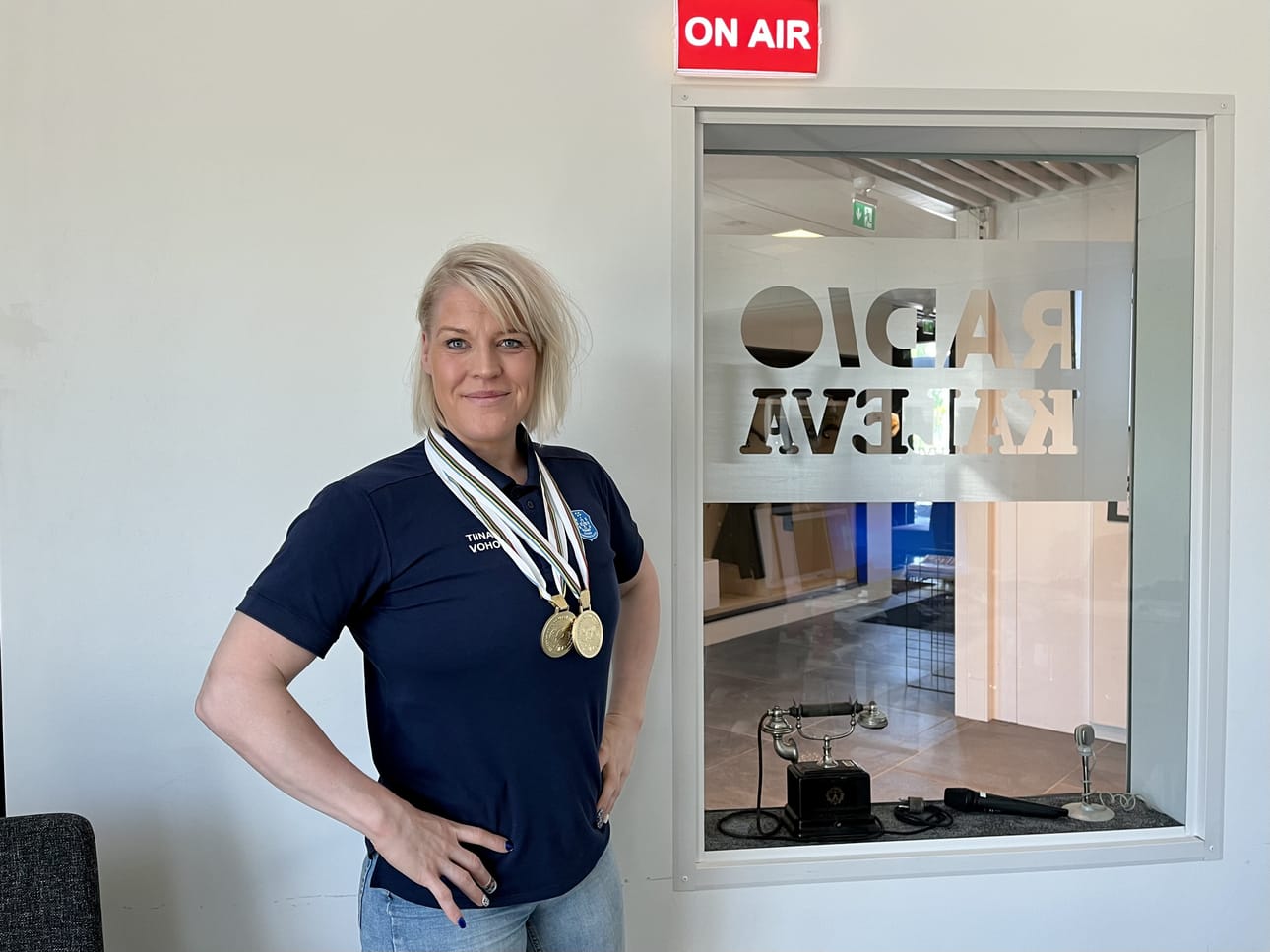 Tiina Voho - maailmanmestari voimanainen