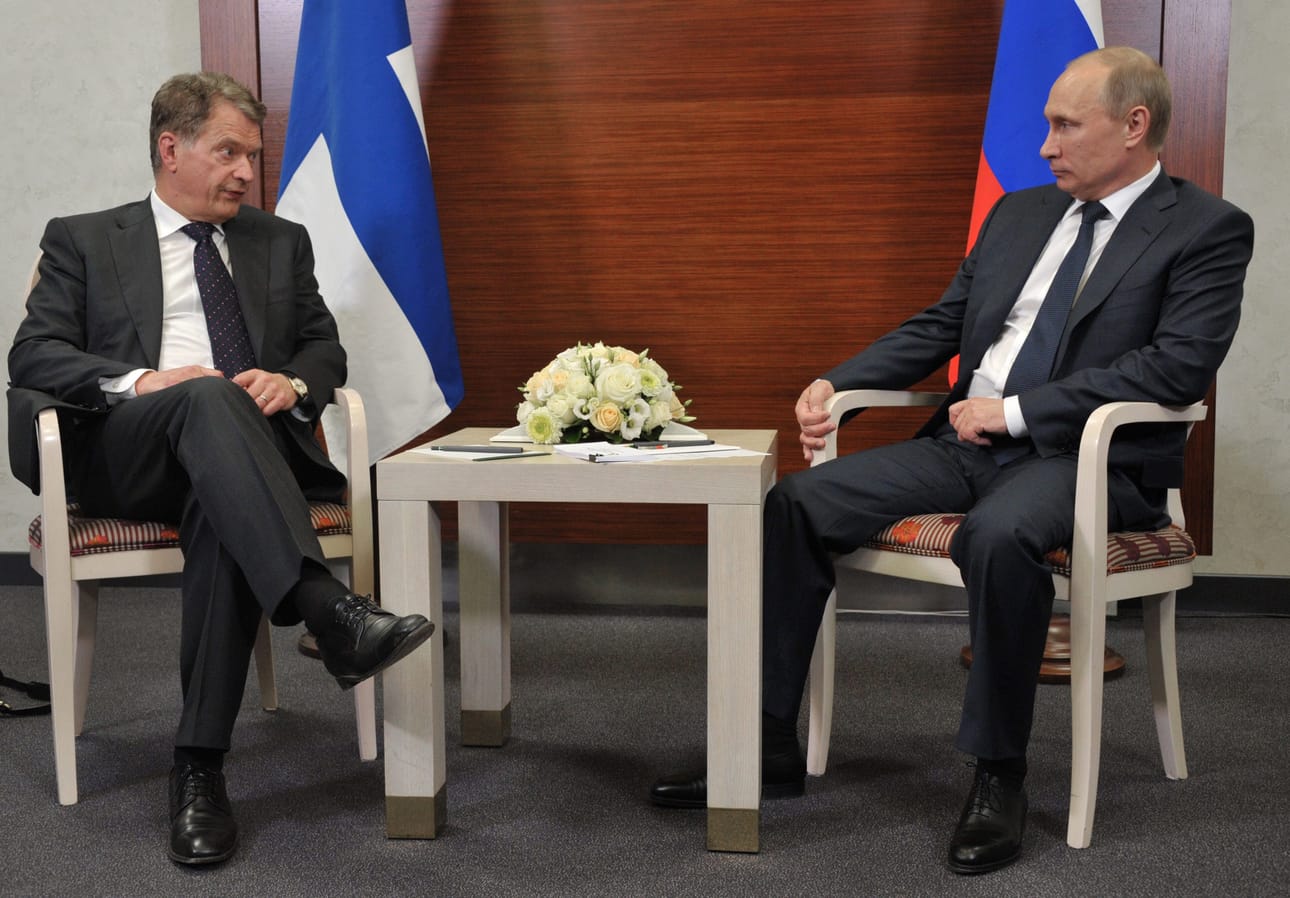 Sauli Niinistö ja Vladimir Putin tapasivat juhannusaattona.