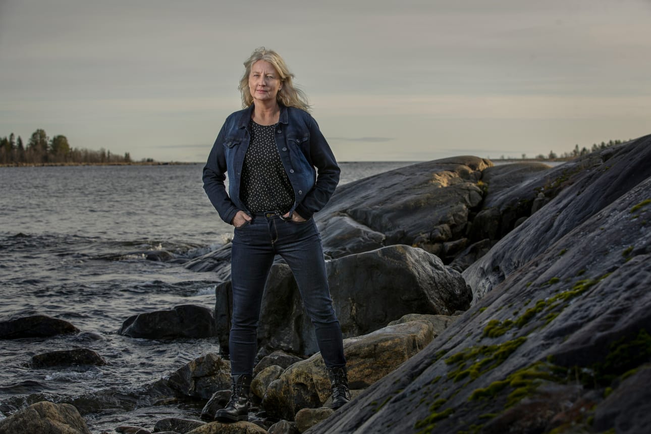 Ruotsalaisen kirjailijan Karin Smirnoffin vierailu on yksi Raahen kirja- ja levymessujen kohokohdista.