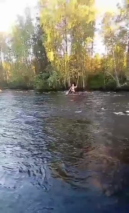 Koskesta nousee kiloinen Säynävä