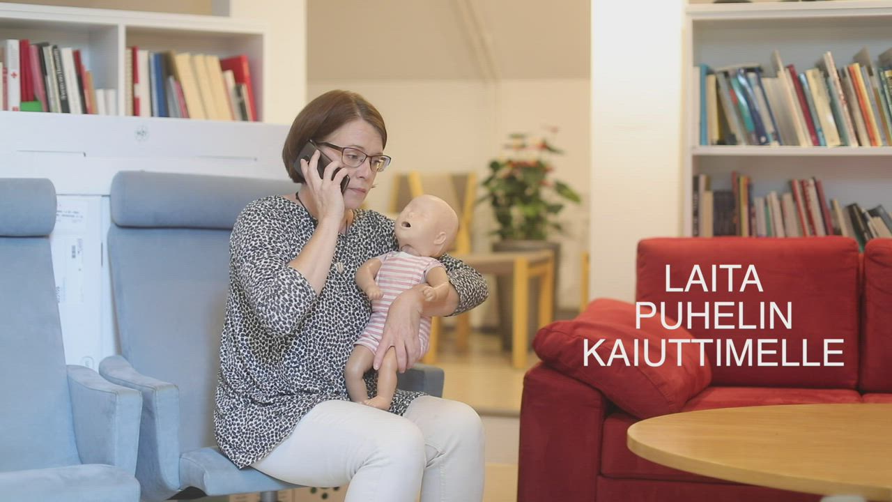 Näin poistat vierasesineen vauvan hengitysteistä