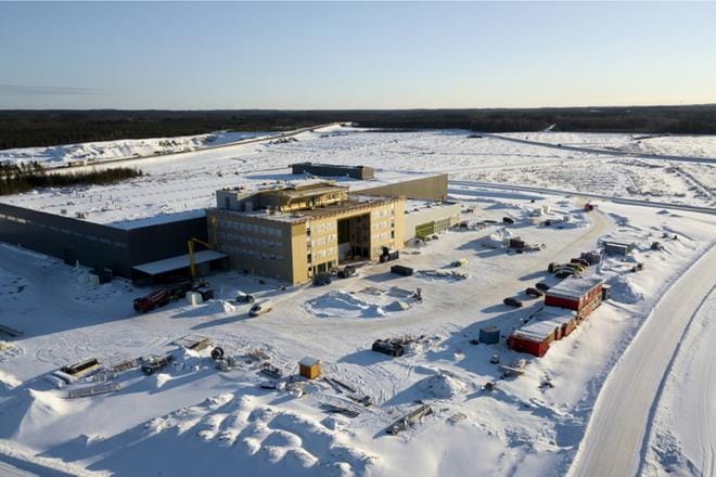 Finn-Powerin uudet tuotantotilat valmistuvat itäväylän välittömään yhteyteen Seinäjoen Roveksen teollisuusalueelle. Tuotanto alkaa tiloissa elokuun puolivälissä. KUVA: MATTI HAUTALAHTI