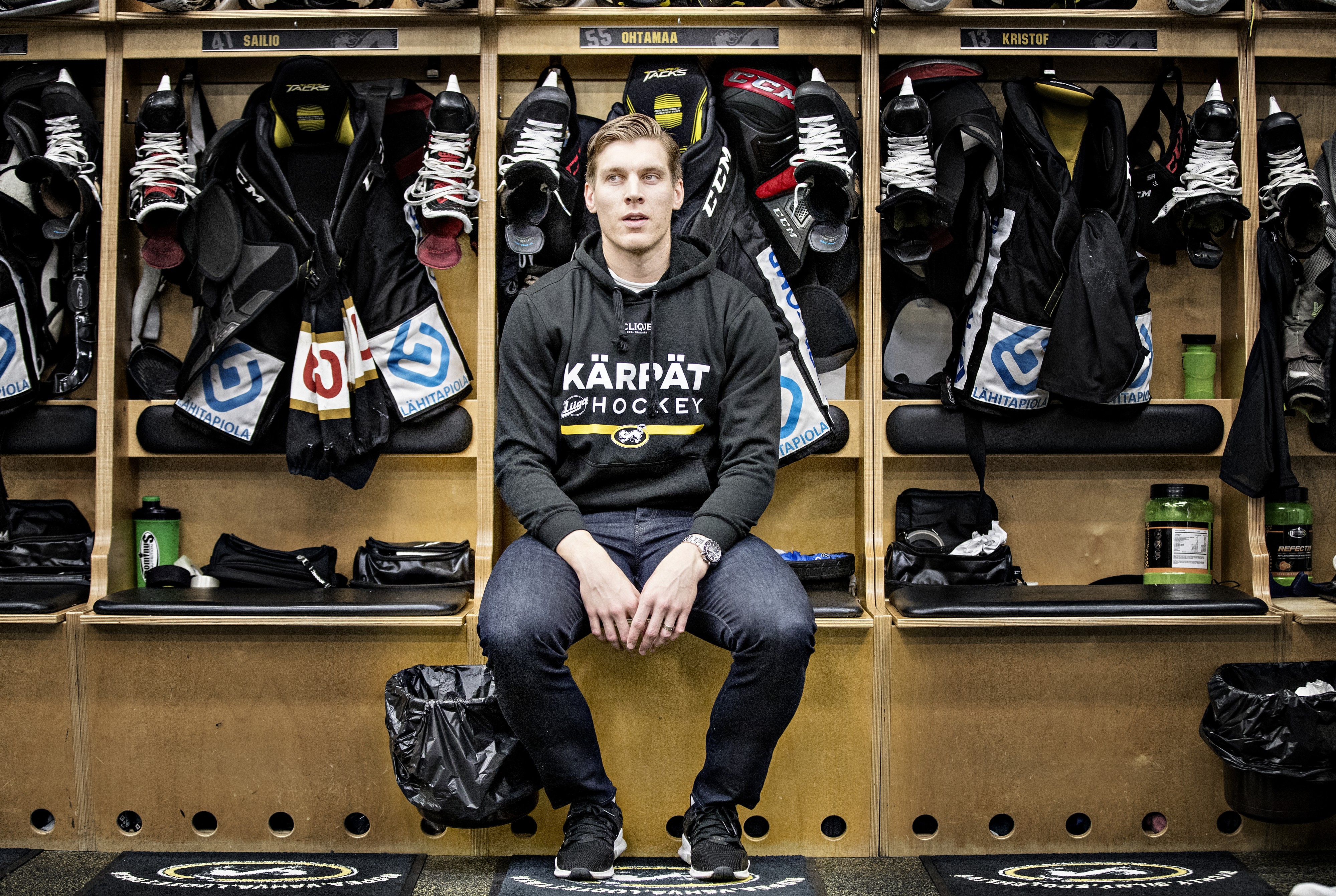 Kärppien kapteeni Atte Ohtamaa palasi KHL-kaukaloista kotimaan pääsarjaan.