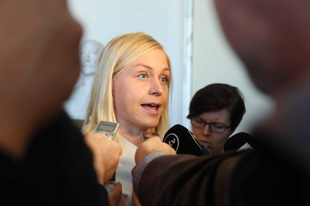 Elina Valtonen on kokoomuksen varapuheenjohtaja. Arkistokuva.