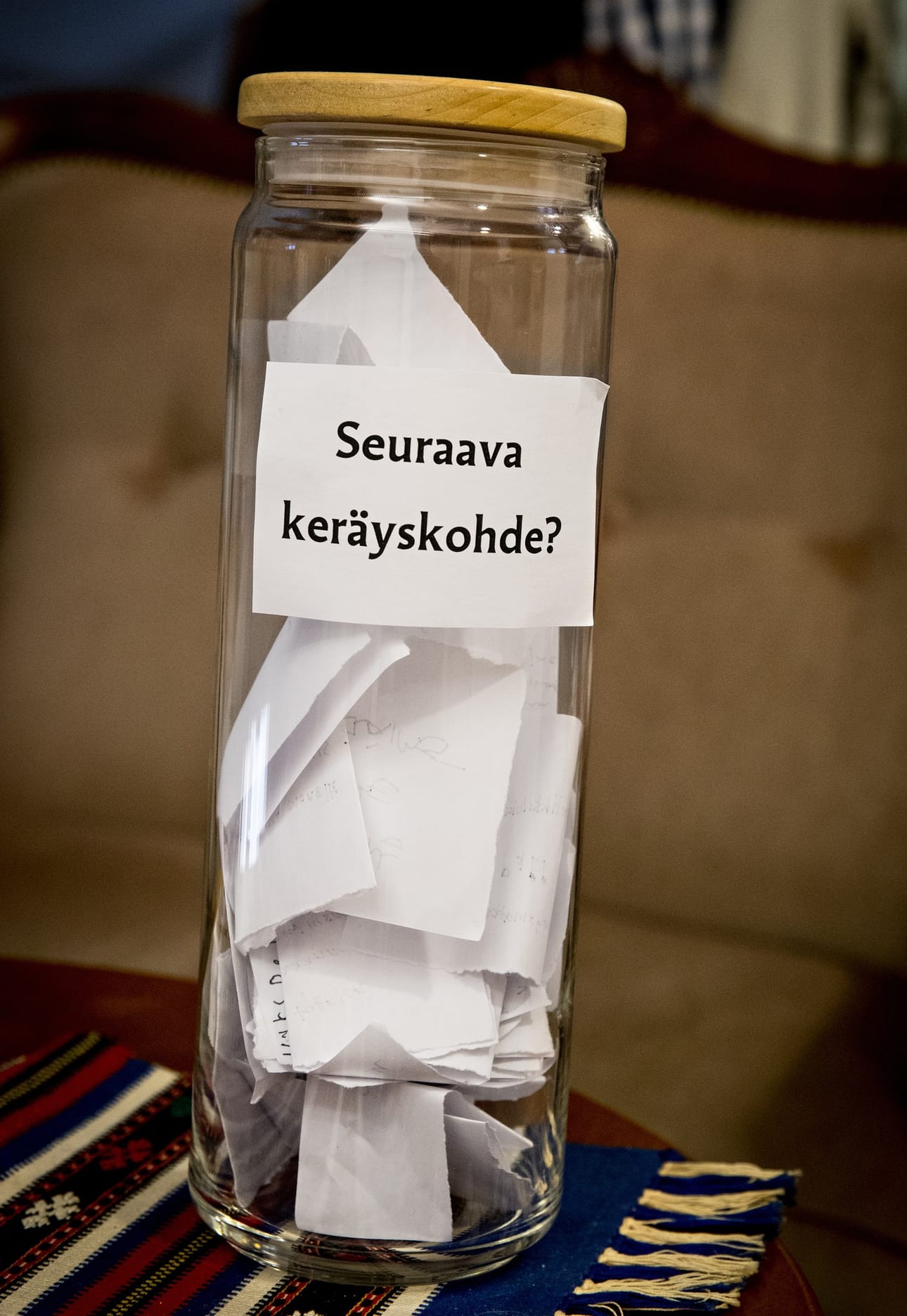 Dom second handin asiakkaat saavat vaikuttaa hyväntekeväisyyden kohteisiin.