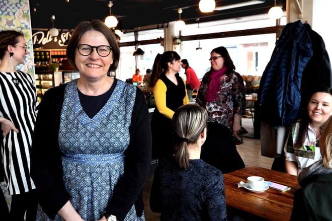 Vihreiden europarlamentaarikko Heidi Hautala korostaa Suomen kansanedustajien merkittävää roolia myös EU-päättäjinä. KUVA: JOUKO HÄNNINEN