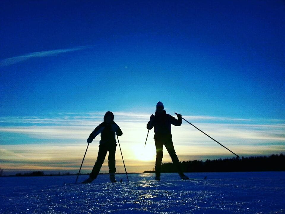Maaliskuusta jäi mieleen kantohanget.