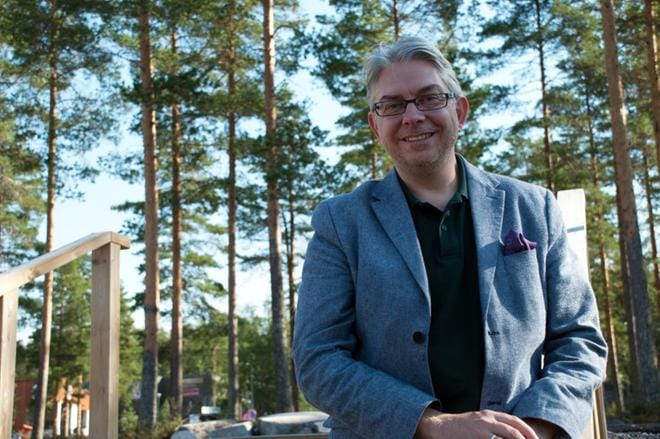 Bulgarian Suomen suurlähettiläs Martin Ivanov päättää pian pestinsä ja palaa takaisin Sofiaan. KUVA: MINNA HIIRONEN