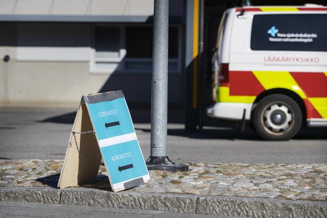 Vaasan sairaanhoitopiirissä on todettu kuusi uutta virustartuntaa. Arkistokuva