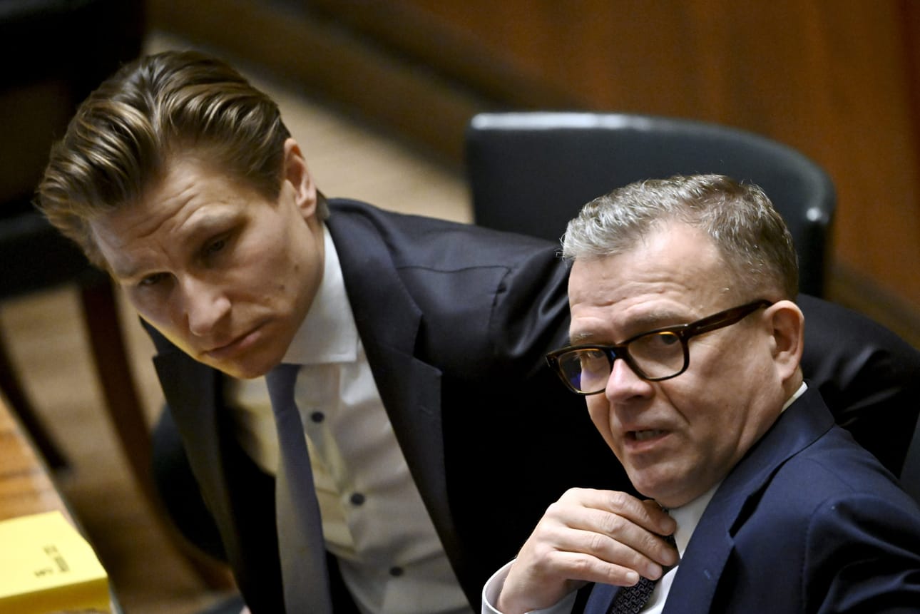 Pääministeri Petteri Orpo (kok.) oli kovatuloisin ministeri vuonna 2024. Puolustusministeri Antti Häkkäsen (kok.) tulot olivat kolmanneksi suurimmat.