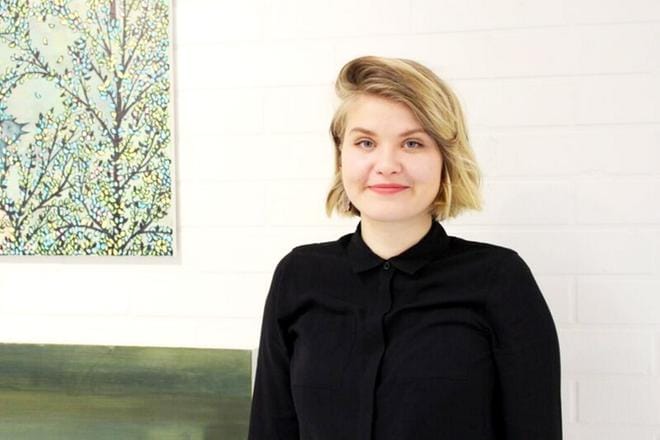 Seinäjokelainen Heidi Katajamäki on Vuoden nuori eteläpohjalainen taiteilija 2017. KUVA: ANNIKA POLLARI