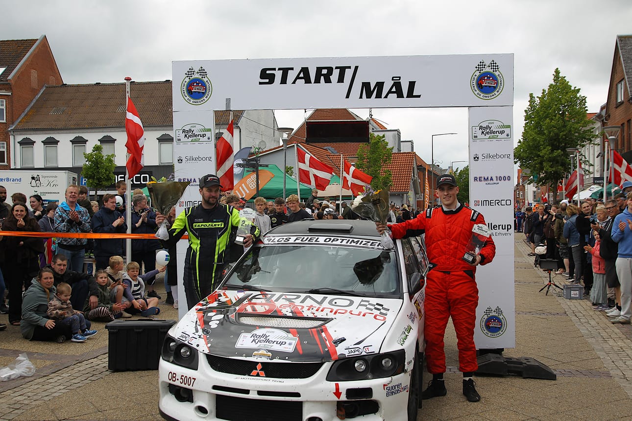 Tanskassa järjestetty Rally Kjellerup oli lumijokiselle Jarno Pentinpurolle ralliuran ensimmäinen ulkomaankisa.