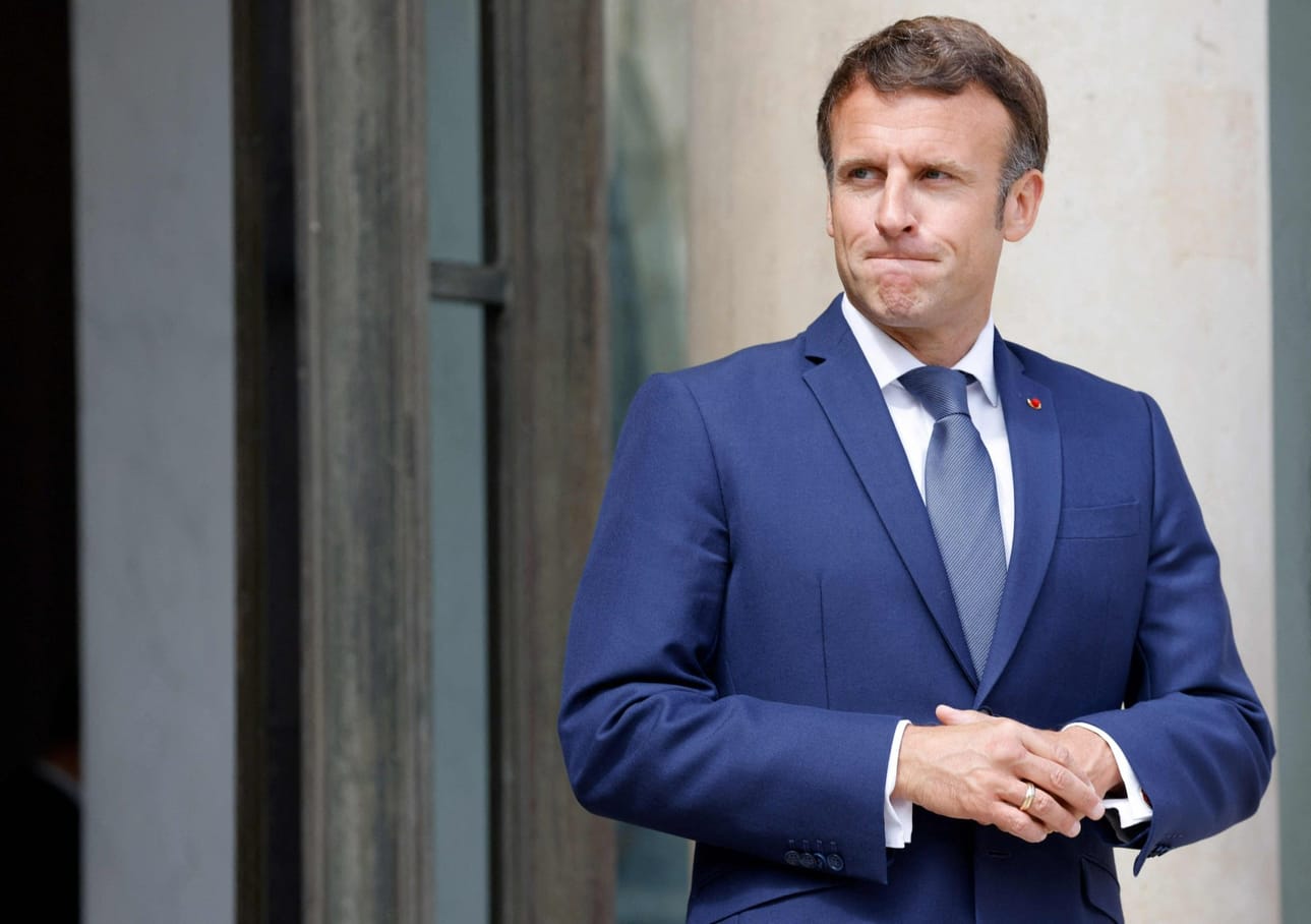 Euroopan poliittisen yhteisön synnyn taustalla on Ranskan presidentin Emmanuel Macronin aloite. Se sai unionin jäsenmaiden johtajilta tukea kesäkuun huippukokouksessa Brysselissä. LEHTIKUVA/AFP