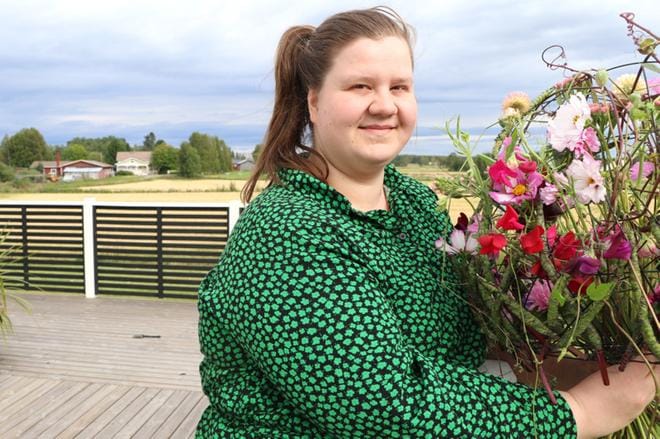 Säde Alanen on harjoitellut ahkerasti tulevaa näyttökoetta varten. KUVA: SAILA COLLANDER