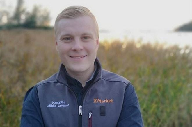 Miikka Lavanto. Kuva: K-Ryhmä