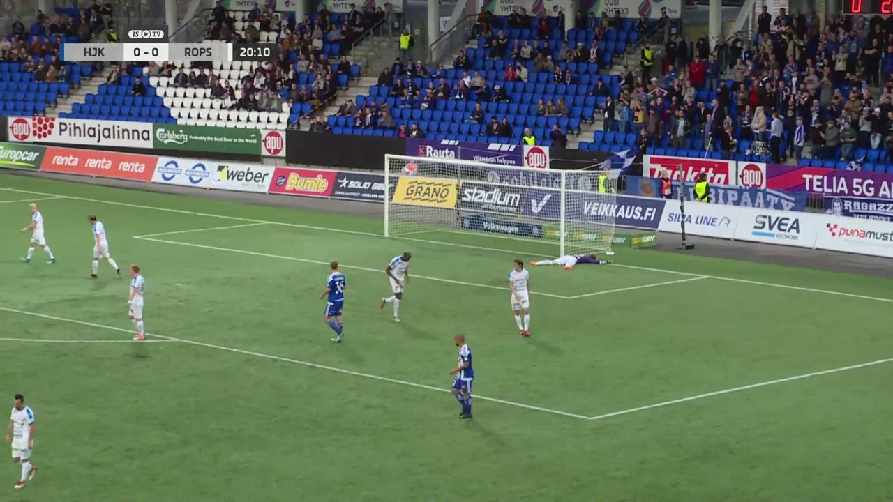 HJK - RoPS ottelukooste Lähde: Ruutu