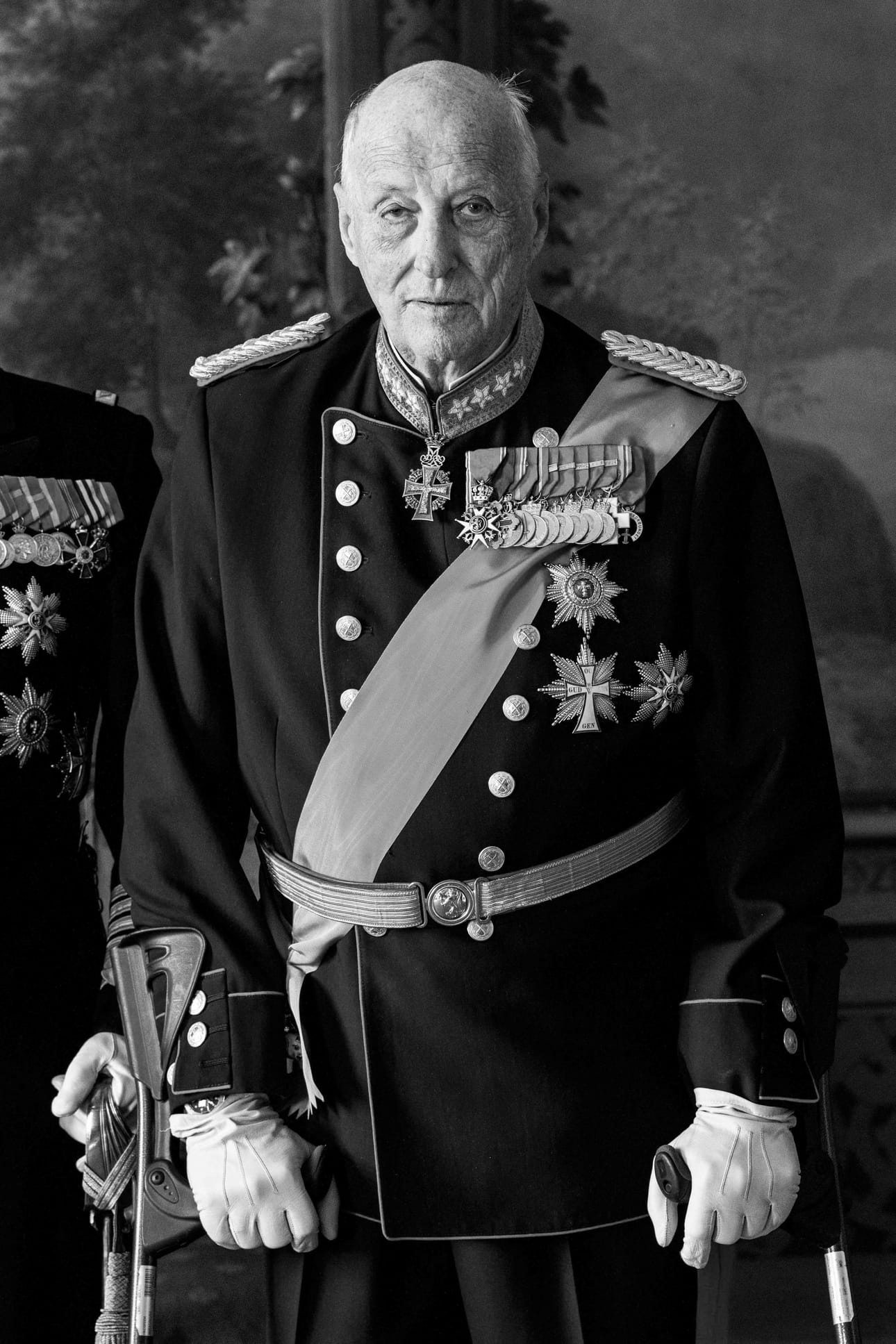 Kuningas Harald kuvassa vuonna 2024.