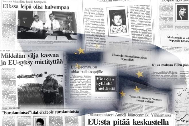 Ilkassa Suomen EU-kansanäänestystä ja jäsenyyttä käsiteltiin niin uutisjutuissa kuin mielipidekirjoituksissakin.