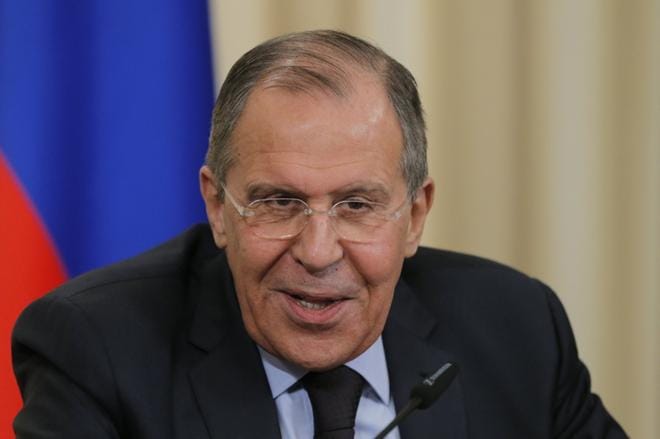 Venäjän ulkoministeri Sergei Lavrov tapaa tänään Suomen ulkoministeri Timo Soinin (ps.) Porvoossa. Kuva: Yuri Kochetkov