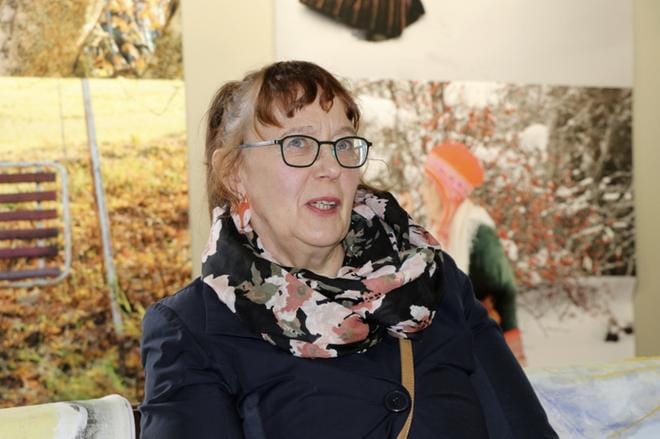 Irene Pihlajaniityn näyttelyavajaiset ovat ensi viikon perjantaina Villa Väinölässä. Kuva: Sari Heinilä