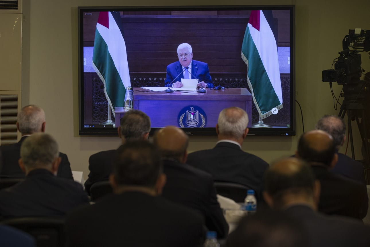 Presidentti Mahmud Abbas puhui videon välityksellä konferenssissa, johon kaikki palestiinalaisryhmittymät kokoontuivat 3. syyskuuta. Abbas peräänkuulutti konferenssissa kansallista yhtenäisyyttä strategiana vastustaa Israelin miehitystä.