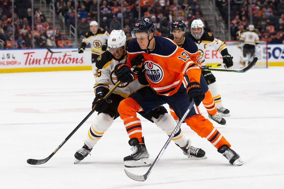 Edmonton Oilers ilmoitti Jesse Puljujärven joutuneen liigan koronaprotokollalistalle. Lehtikuva/AFP
