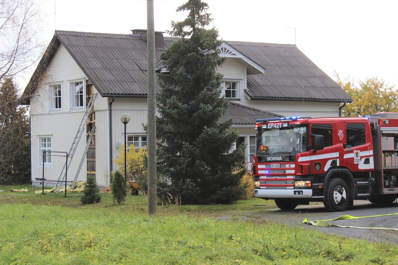 Pelastuslaitokselle hälytys tuli hieman ennen kello 11.