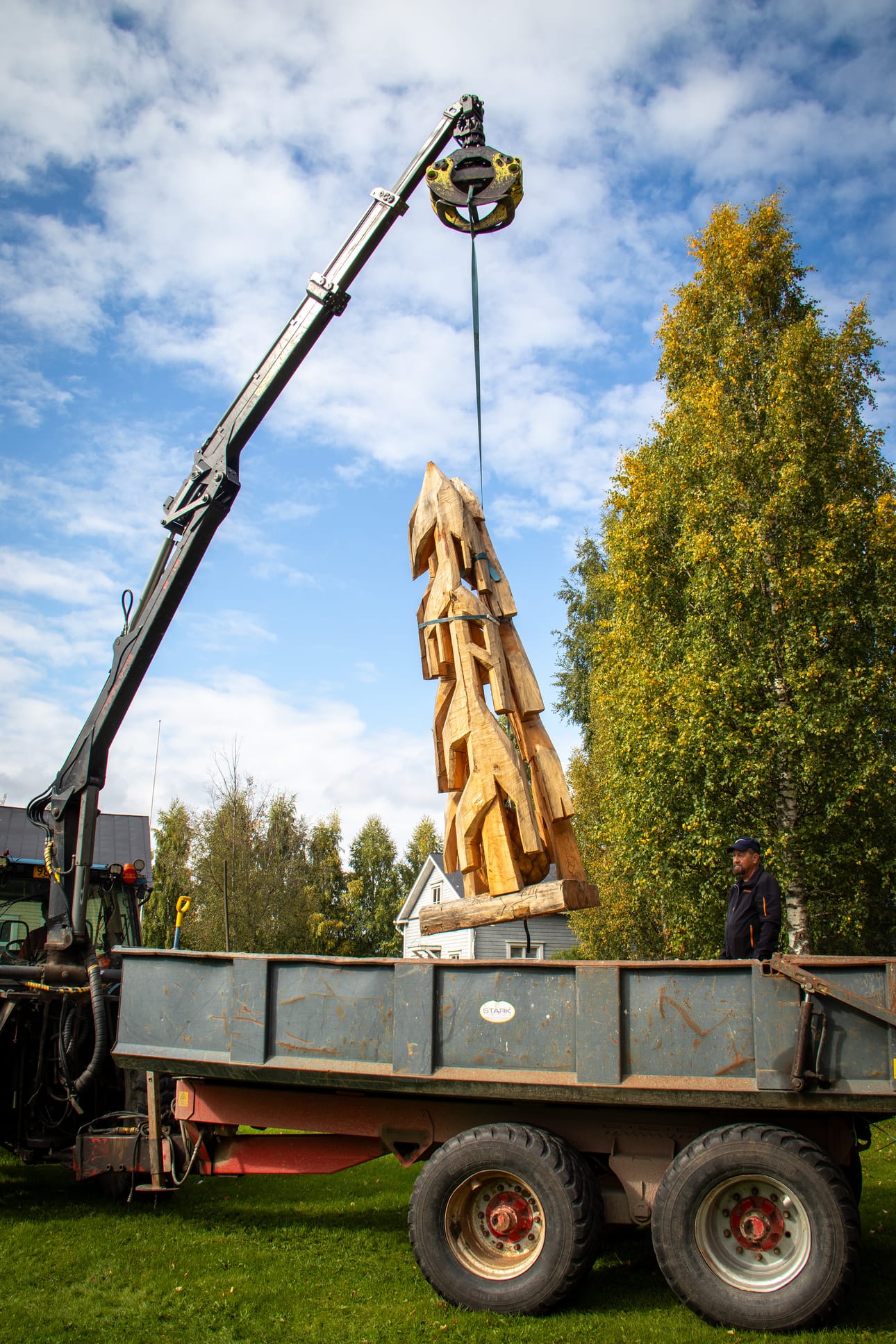 Esa Reivon teos on siirtymässä kohti uutta sijoitustaan.