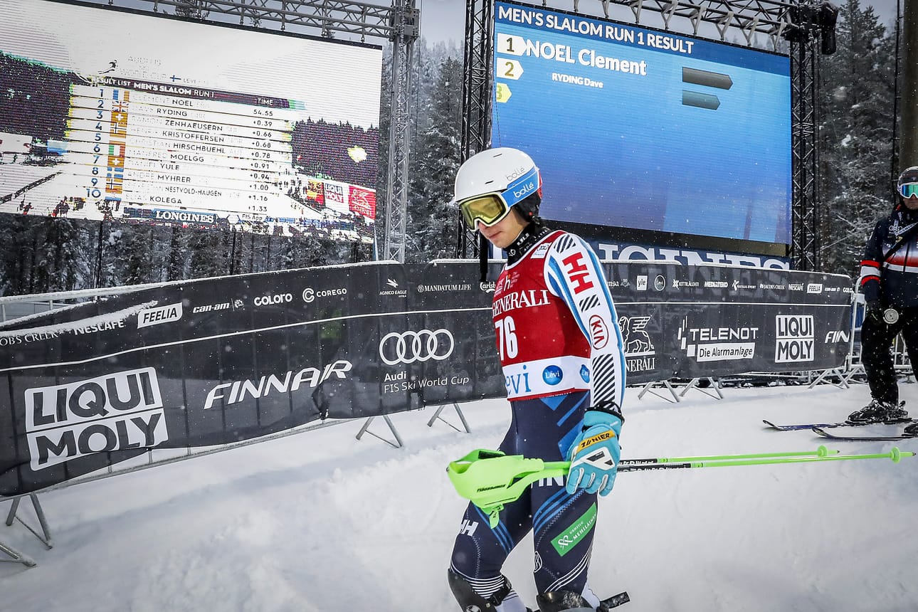 Miikka Mankisen kisa jäi kesken Levin maailmancupissa.