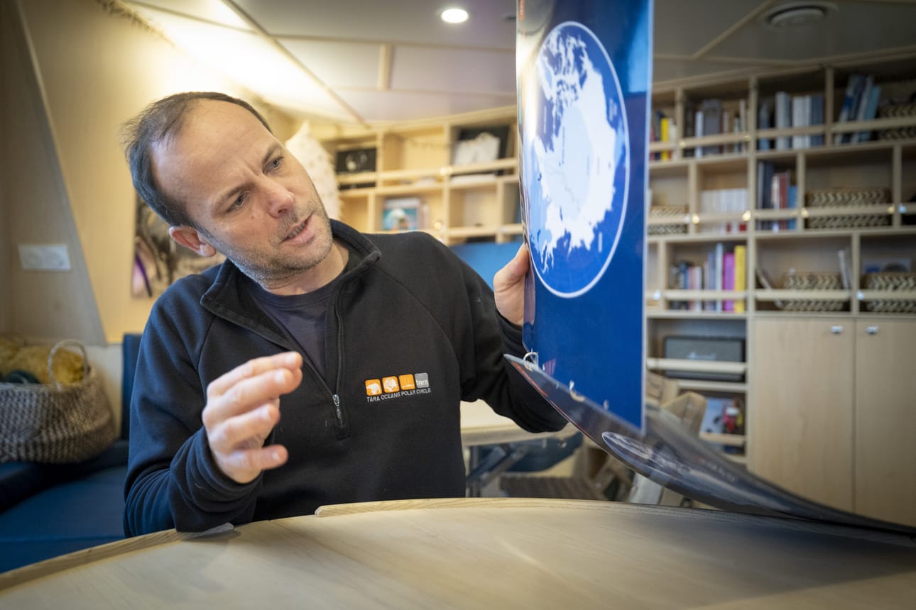 Martin Hertau on Tara Polar Stationin kapteeni.