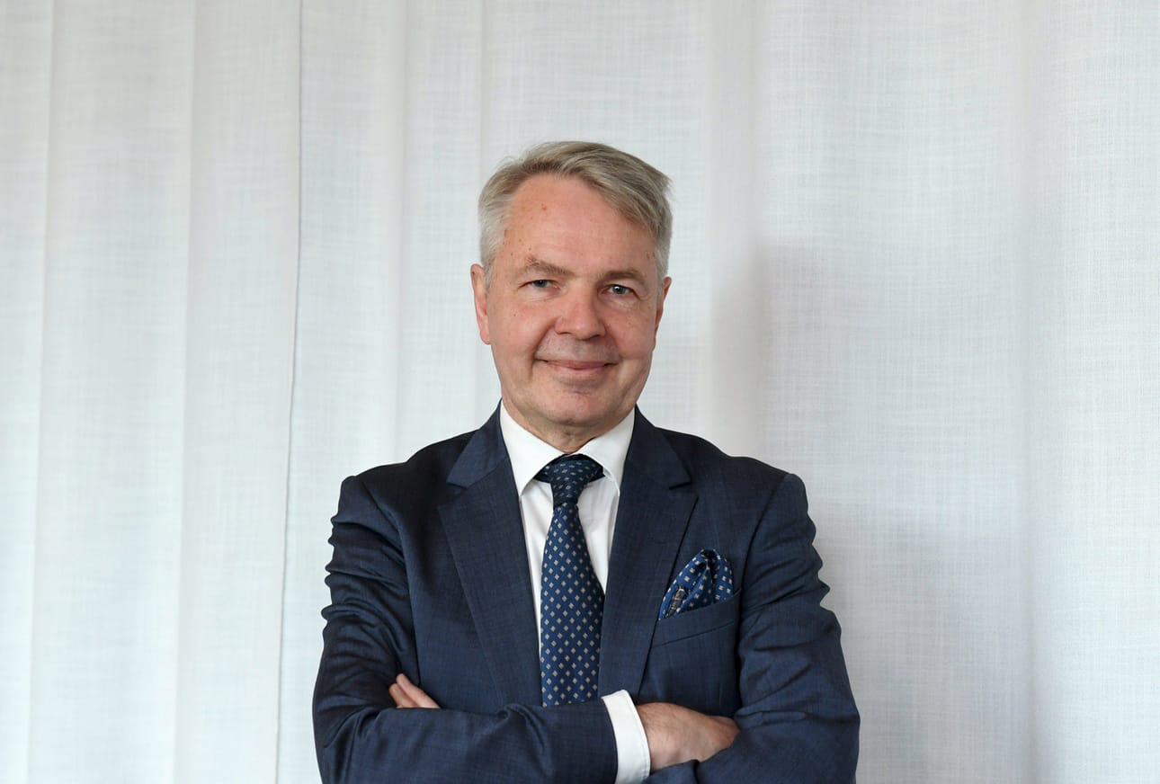 Ulkoministeri Pekka Haavisto. Arkistokuva.