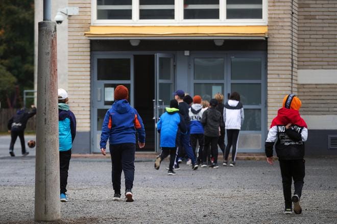 50 altistui koronalle Lapuan Liuharin alakoulussa. ARKISTOKUVA: MATTI HAUTALAHTI