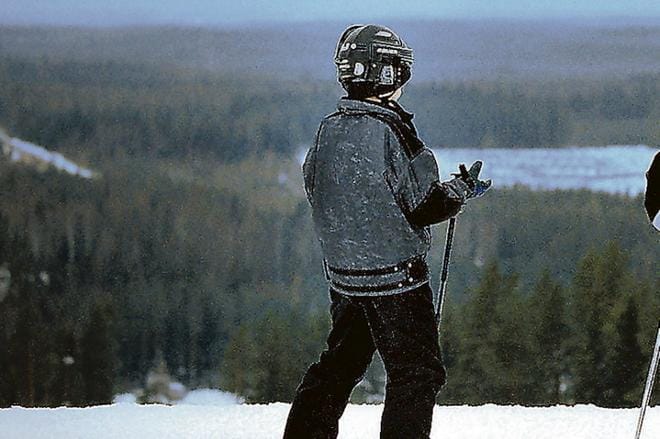 Simpsiöllä on lasketellut kuluneen kauden aikana yli 90 000 asiakasta. ARKISTOKUVA