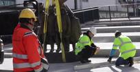 Näin tiernapoikapatsas aseteltiin omalle paikalleen