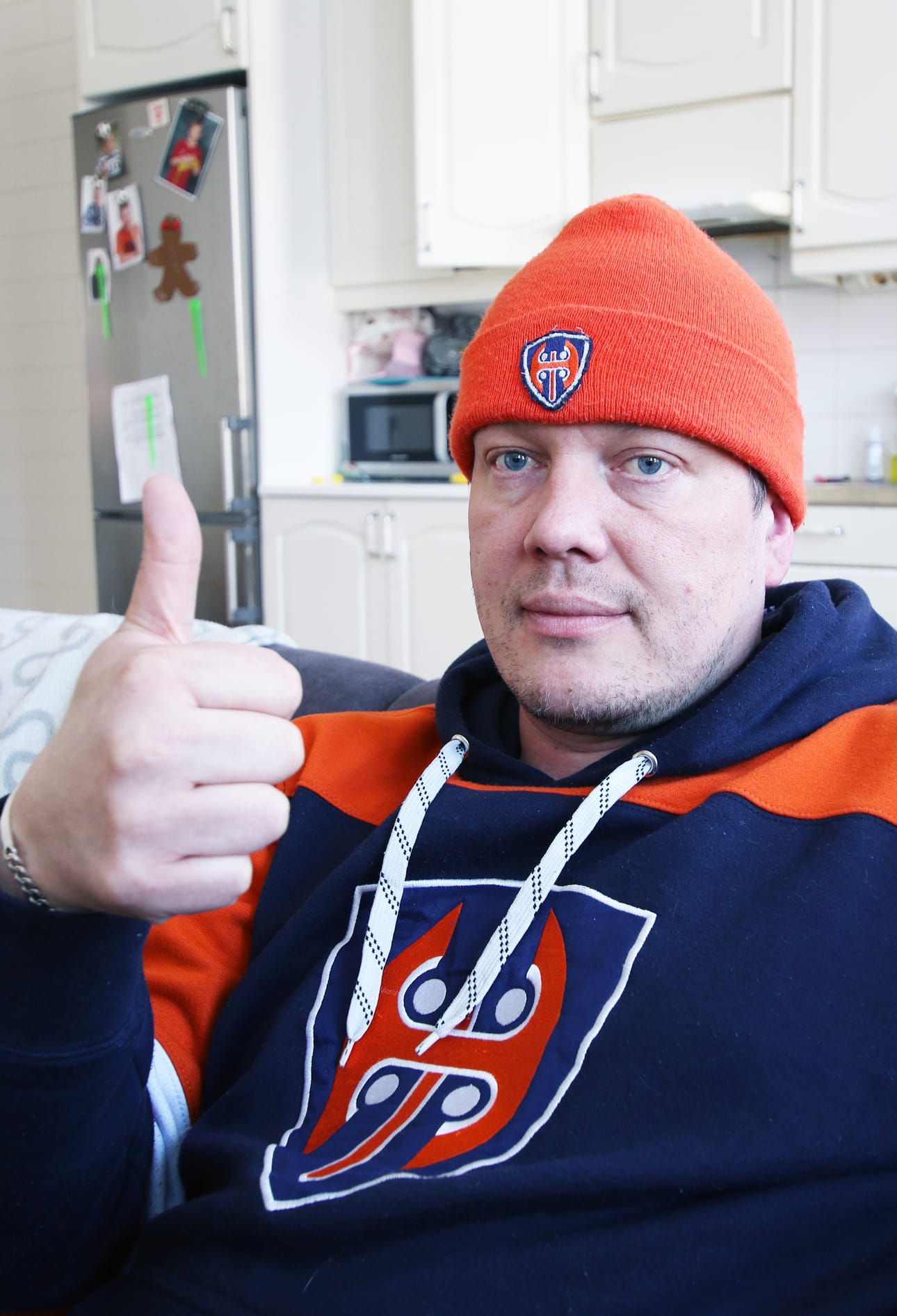 Heikki Kukkola kannattaa Tapparaa.