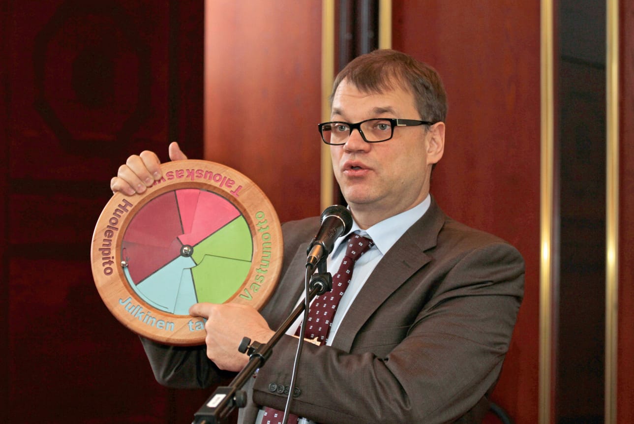 Juha Sipilän ja Ylen suhde kuohuttaa juuri nyt. Arkistokuva.