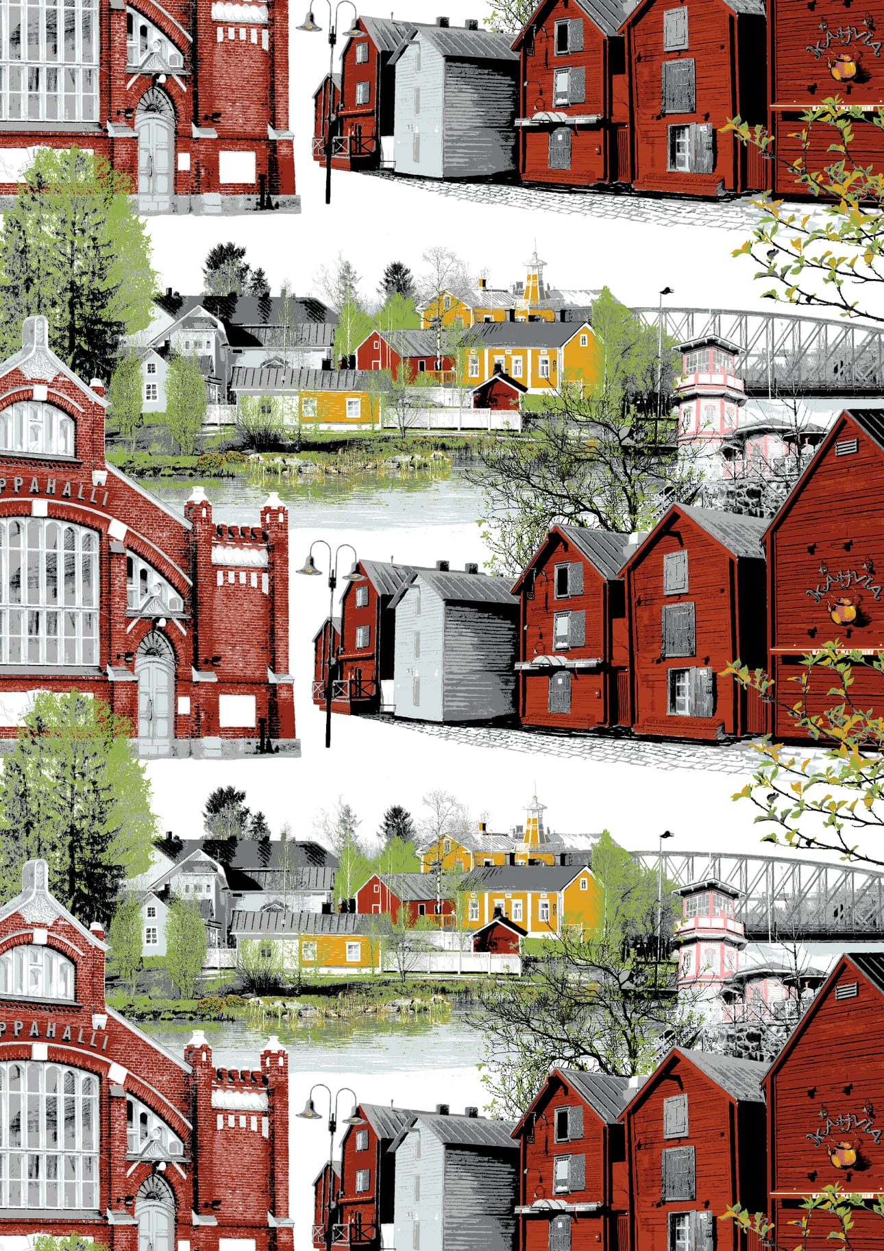 Vallilan Oulu-kangas.