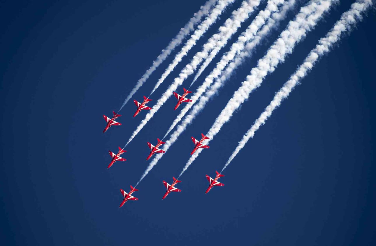 Red Arrows.