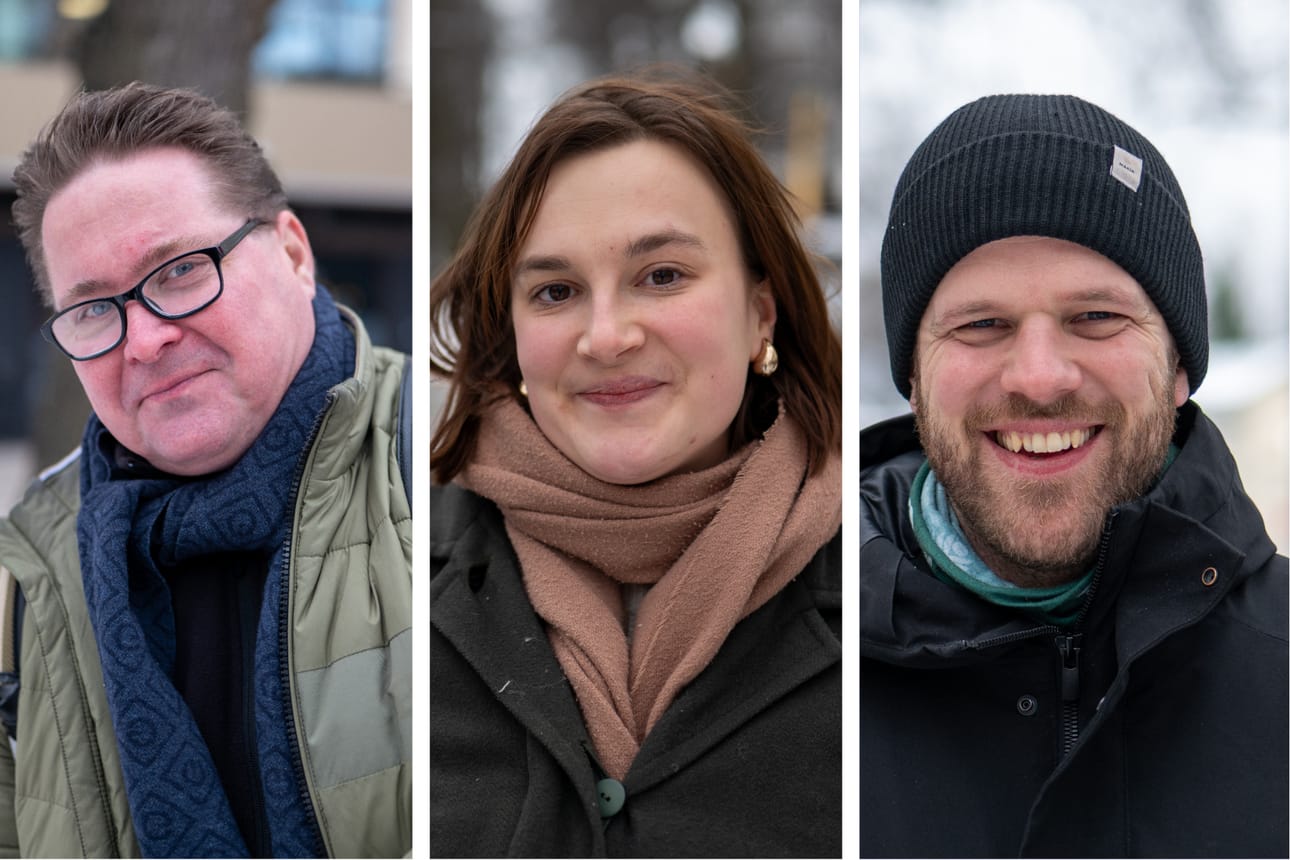 Taiteellinen johtaja Jan-Erik Gustafsson, tuottaja Julia Rima ja vs. festivaalijohtaja Viktor Nygård ovat Korsholman Musiikkijuhlien voimakolmikko. Gustafsson ja Nygård ovat olleet mukana joitakin vuosia, Julia Rima aloitti tuottajana pari kuukautta sitten.